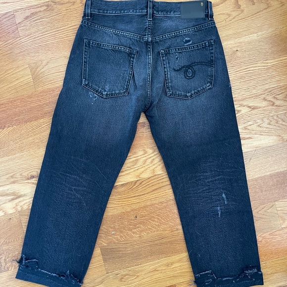 R13 BOYFRIEND JEAN - JAKE BLACK - Picture 3 of 5